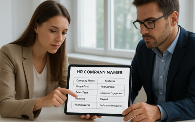 HR Companies Names: How to Choose the Right Partner
